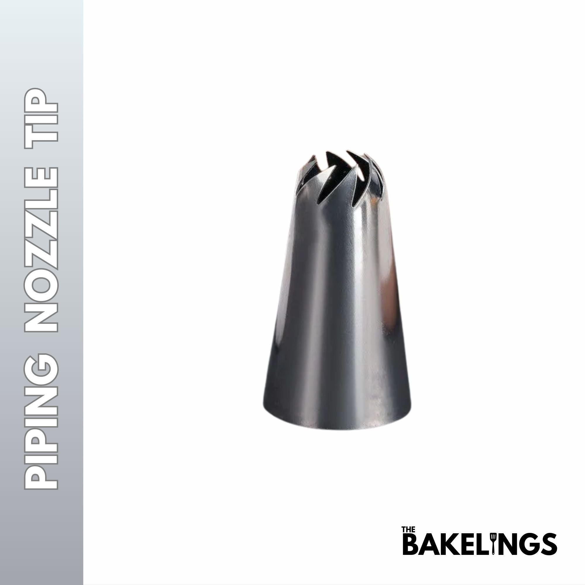 Stainless Steel Piping Nozzle Tip – Decorative Pattern Series | Model #228