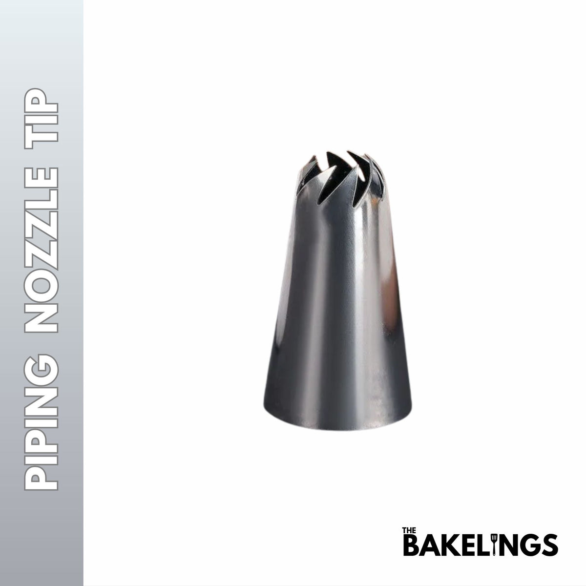 Stainless Steel Piping Nozzle Tip – Decorative Pattern Series | Model #228