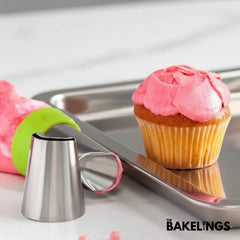 Stainless Steel Piping Nozzle Tip – Decorative Pattern Series | Model #229