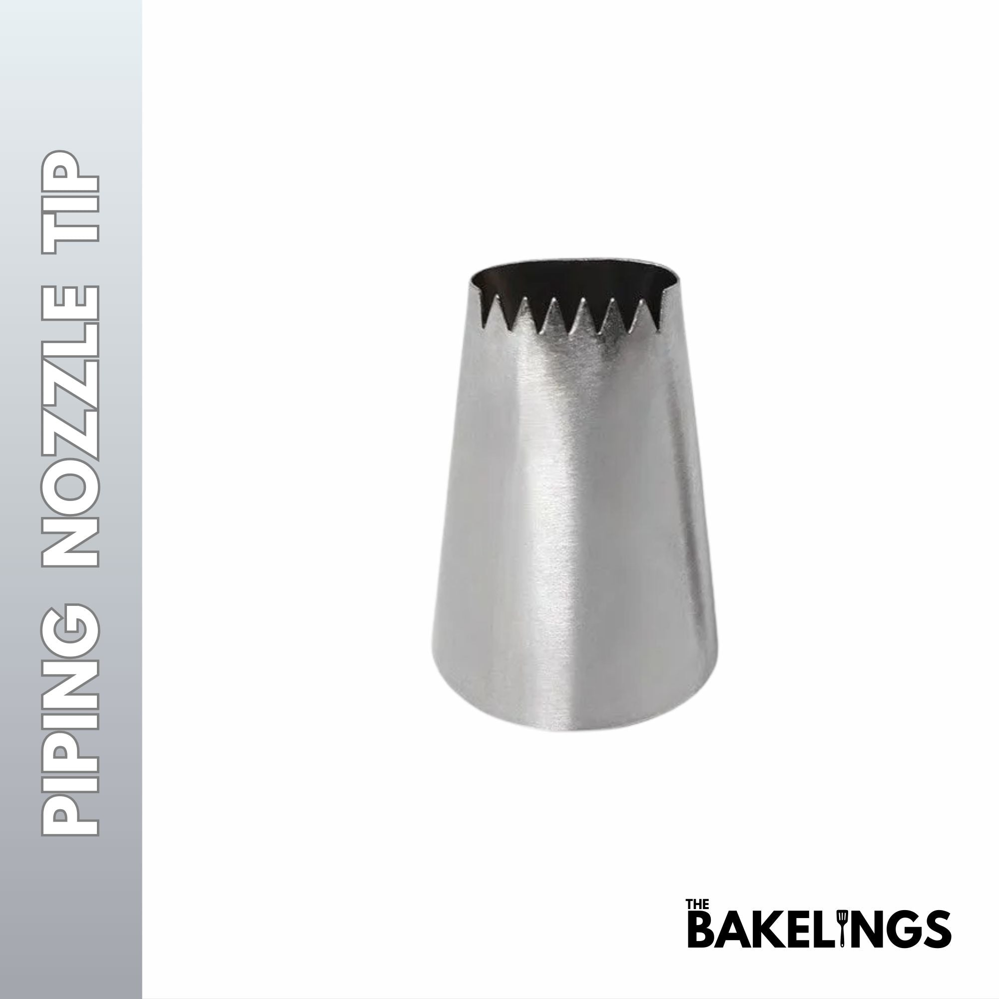 Stainless Steel Piping Nozzle Tip – Decorative Pattern Series | Model #230