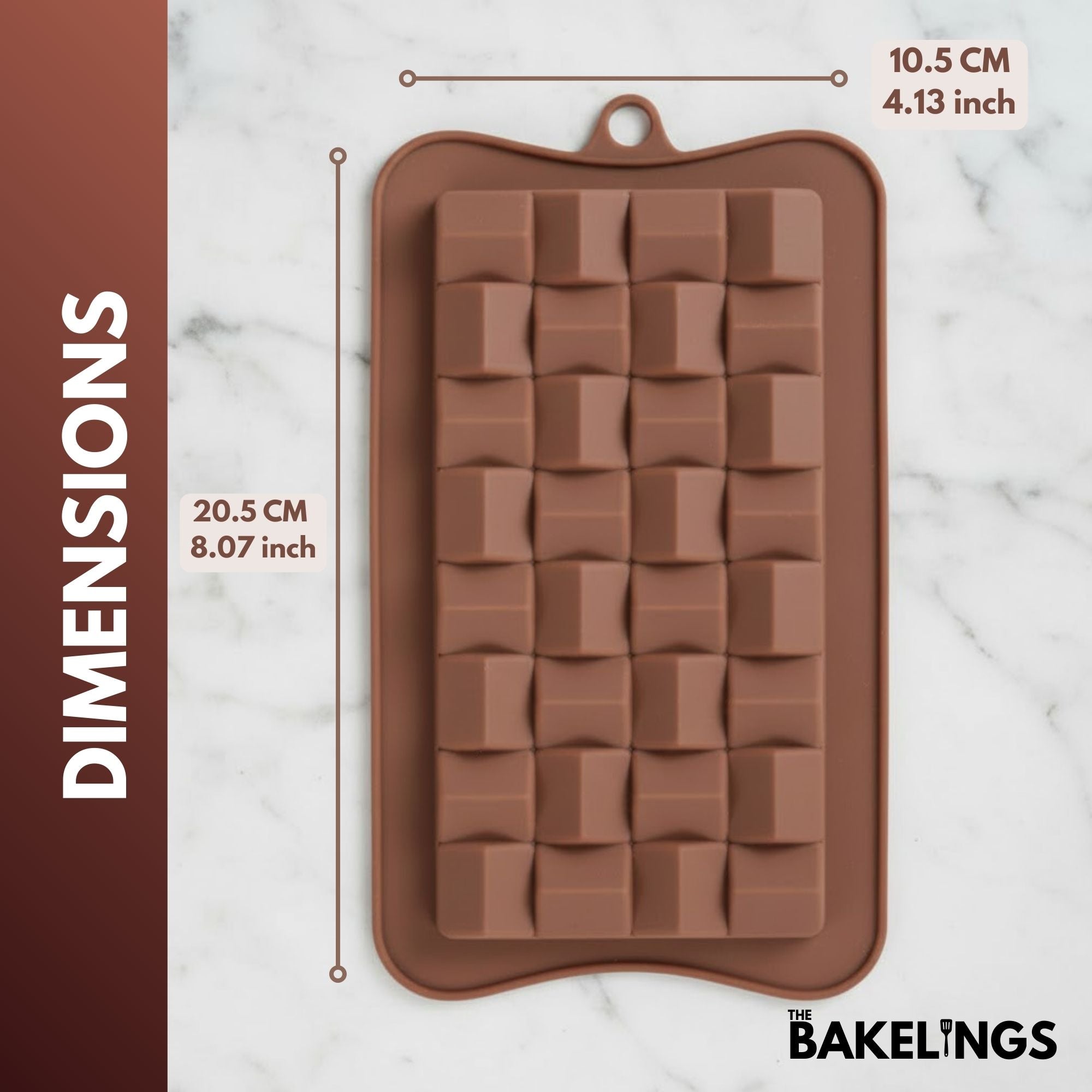 Basket Weave Shape Silicone Chocolate Mold