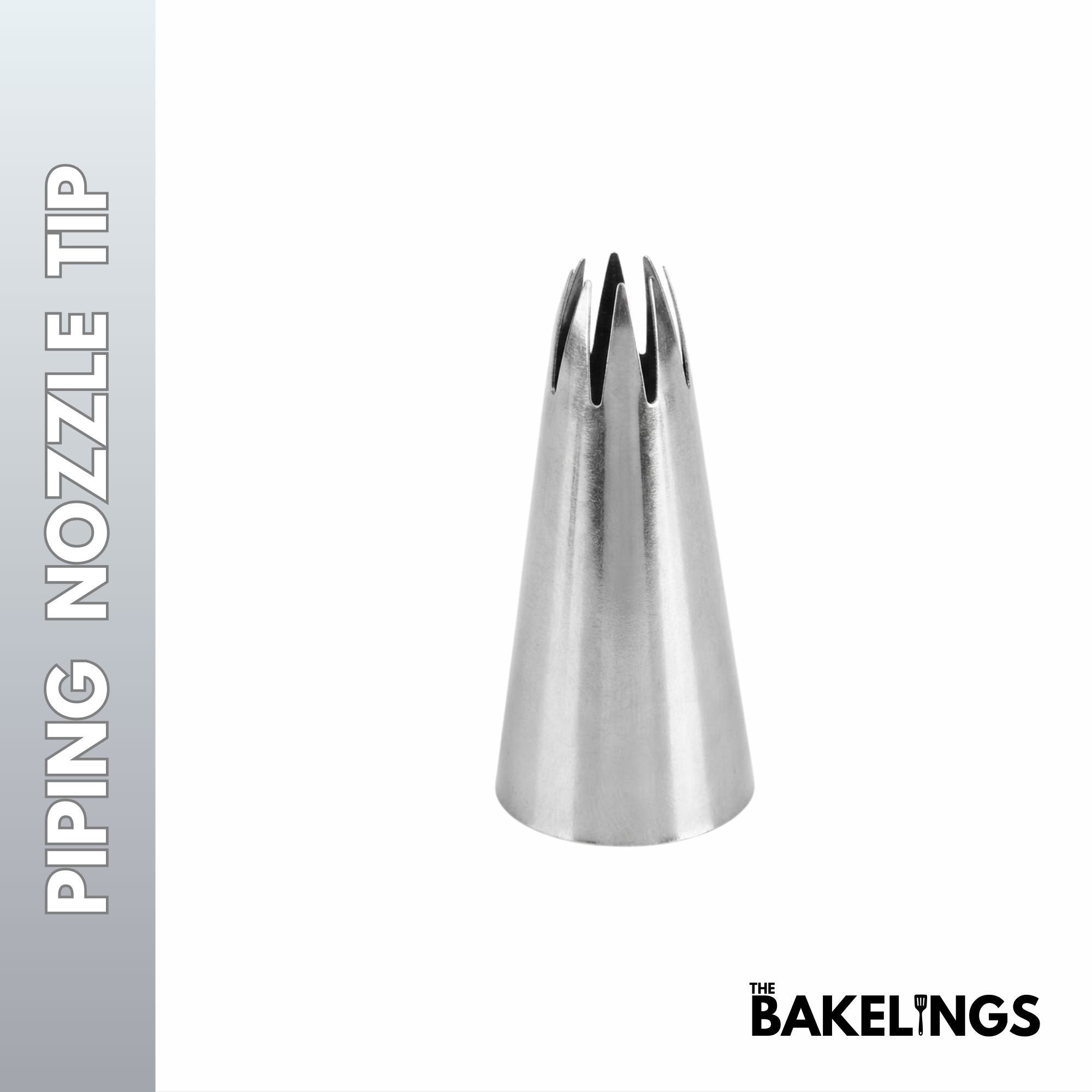 Stainless Steel Piping Nozzle Tip – Decorative Pattern Series | Model #231