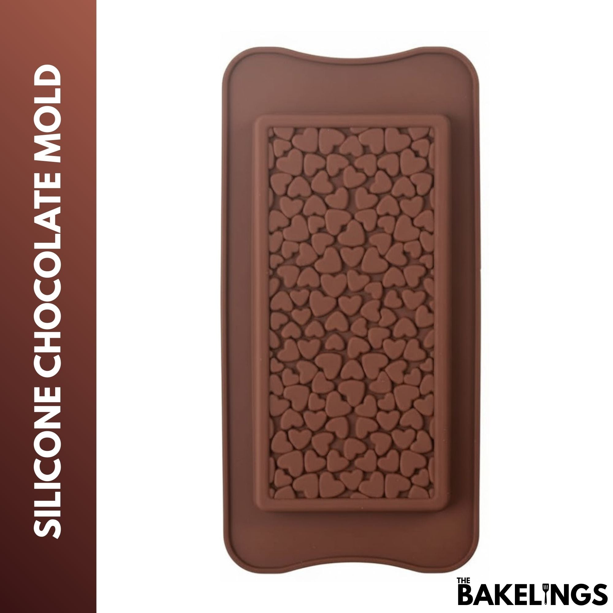 Small Hearts Shape Silicone Chocolate Mold