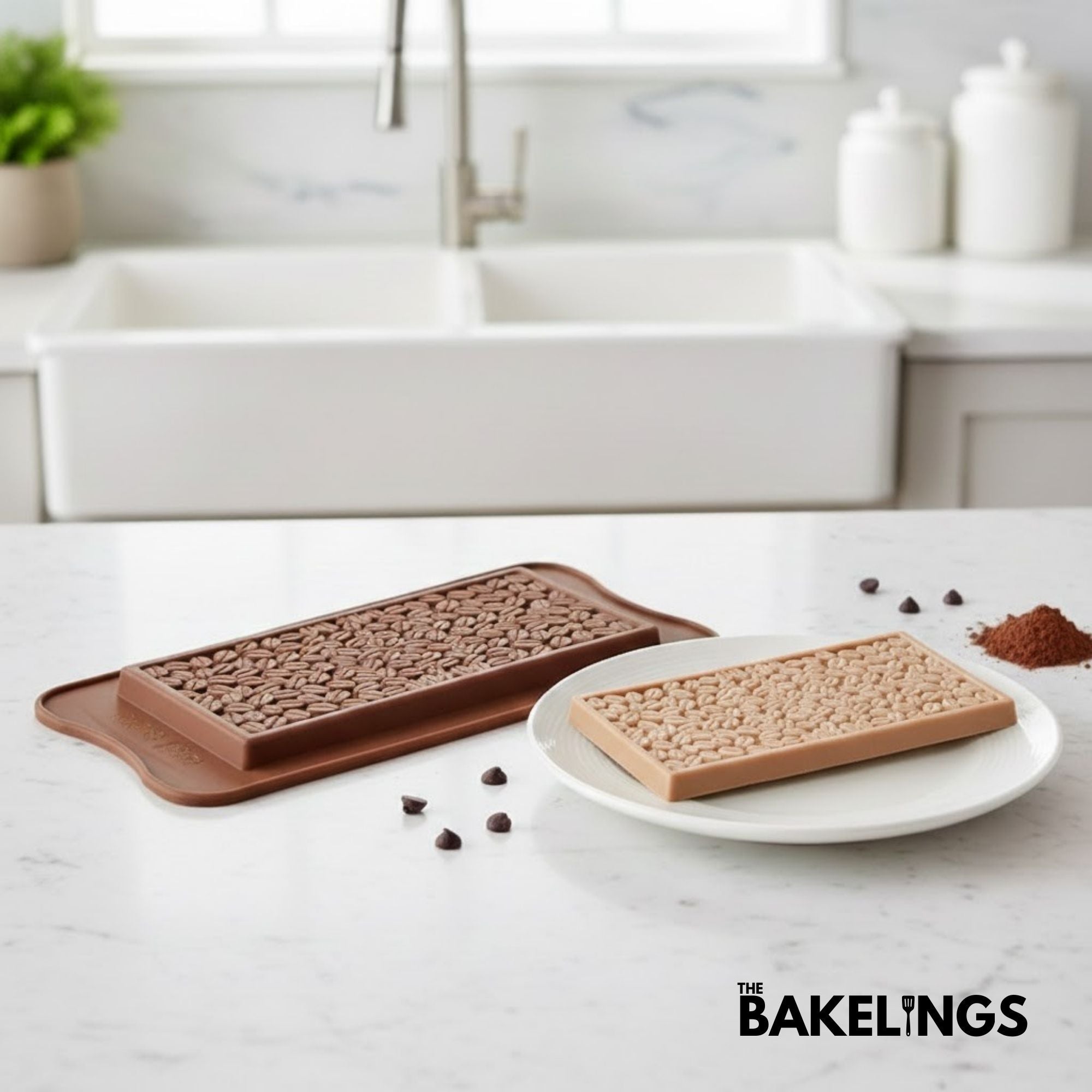 Coffee Beans Shape Silicone Chocolate Mold