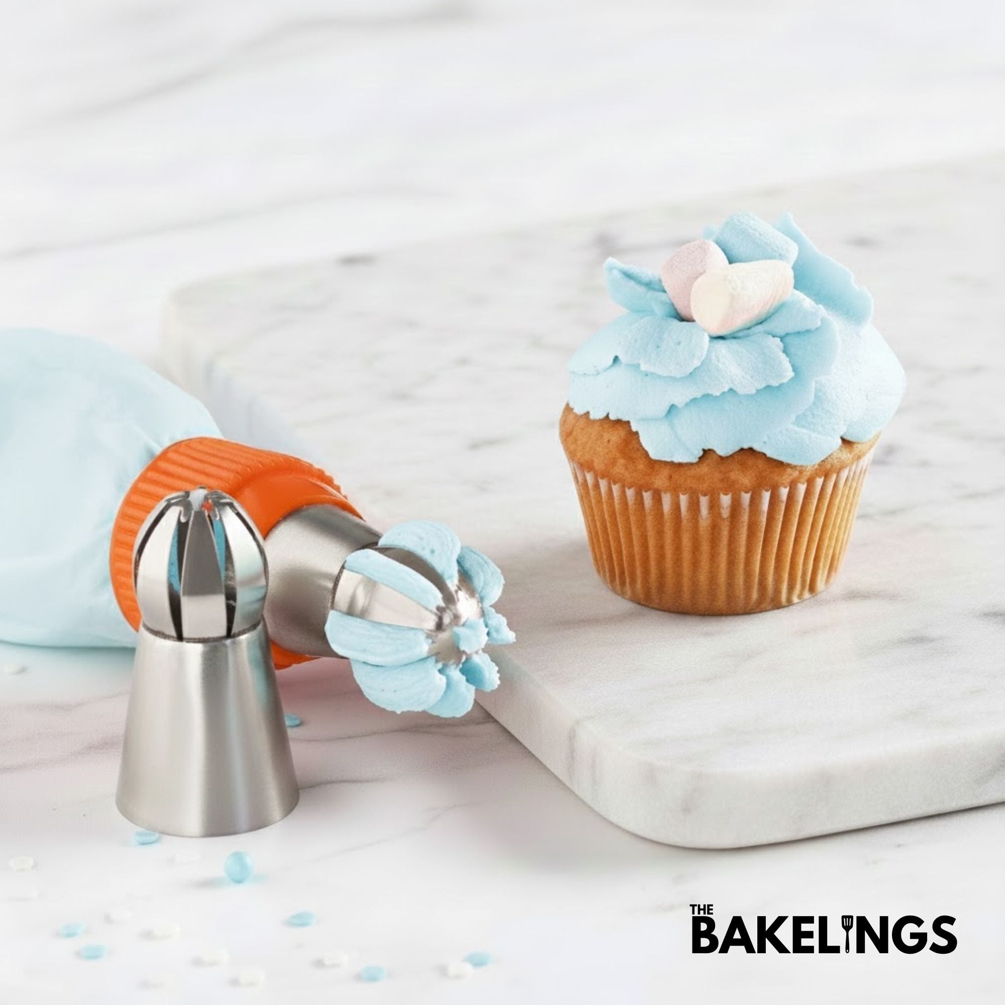 Stainless Steel Piping Nozzle Tip – Decorative Pattern Series | Model #211