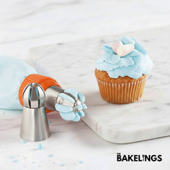 Stainless Steel Piping Nozzle Tip – Decorative Pattern Series | Model #211