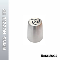 Stainless Steel Piping Nozzle Tip – Decorative Pattern Series | Model #234