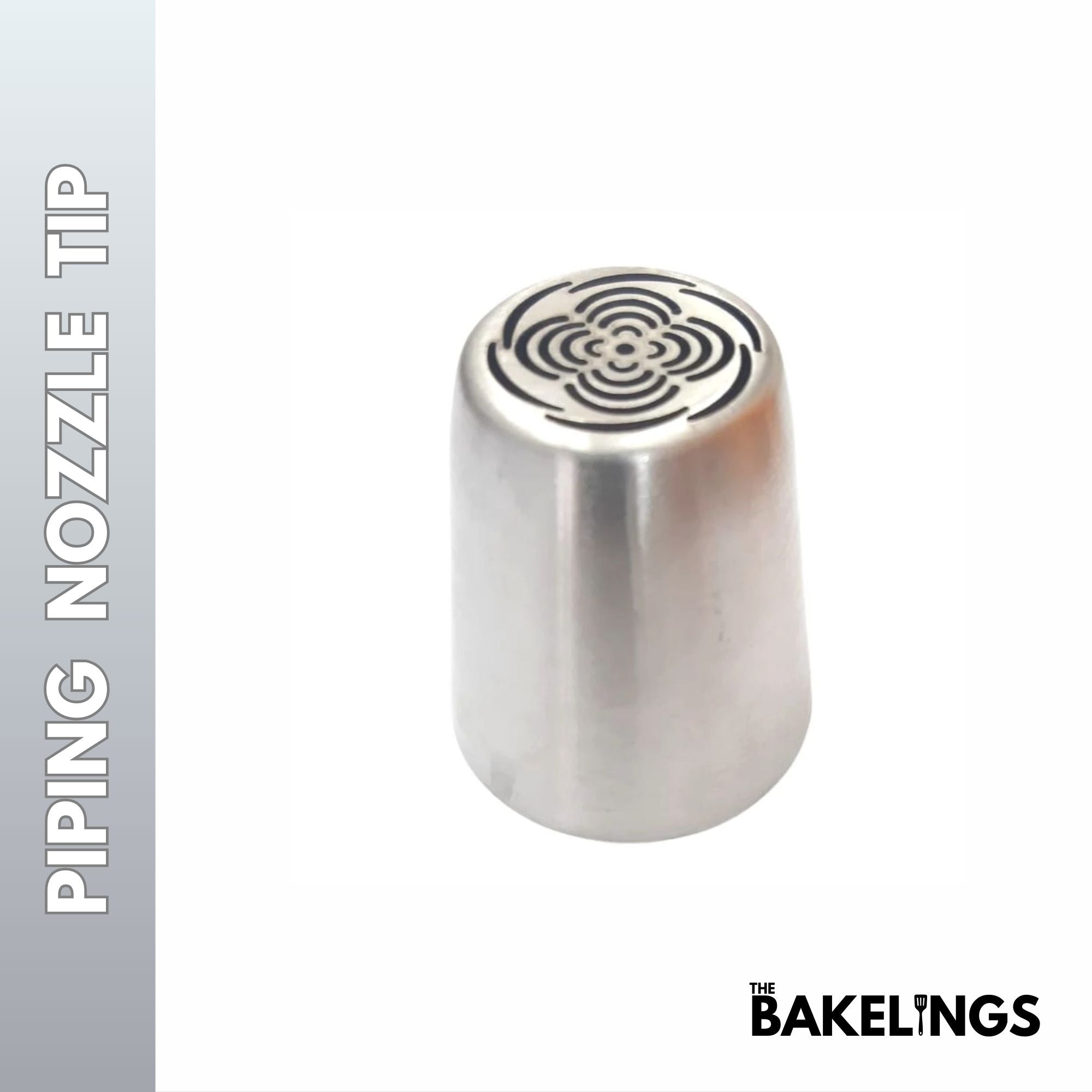 Stainless Steel Piping Nozzle Tip – Decorative Pattern Series | Model #235