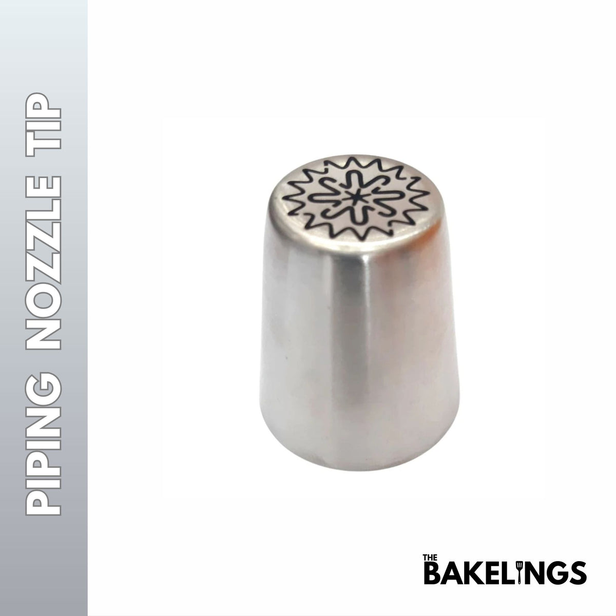 Stainless Steel Piping Nozzle Tip – Decorative Pattern Series | Model #236