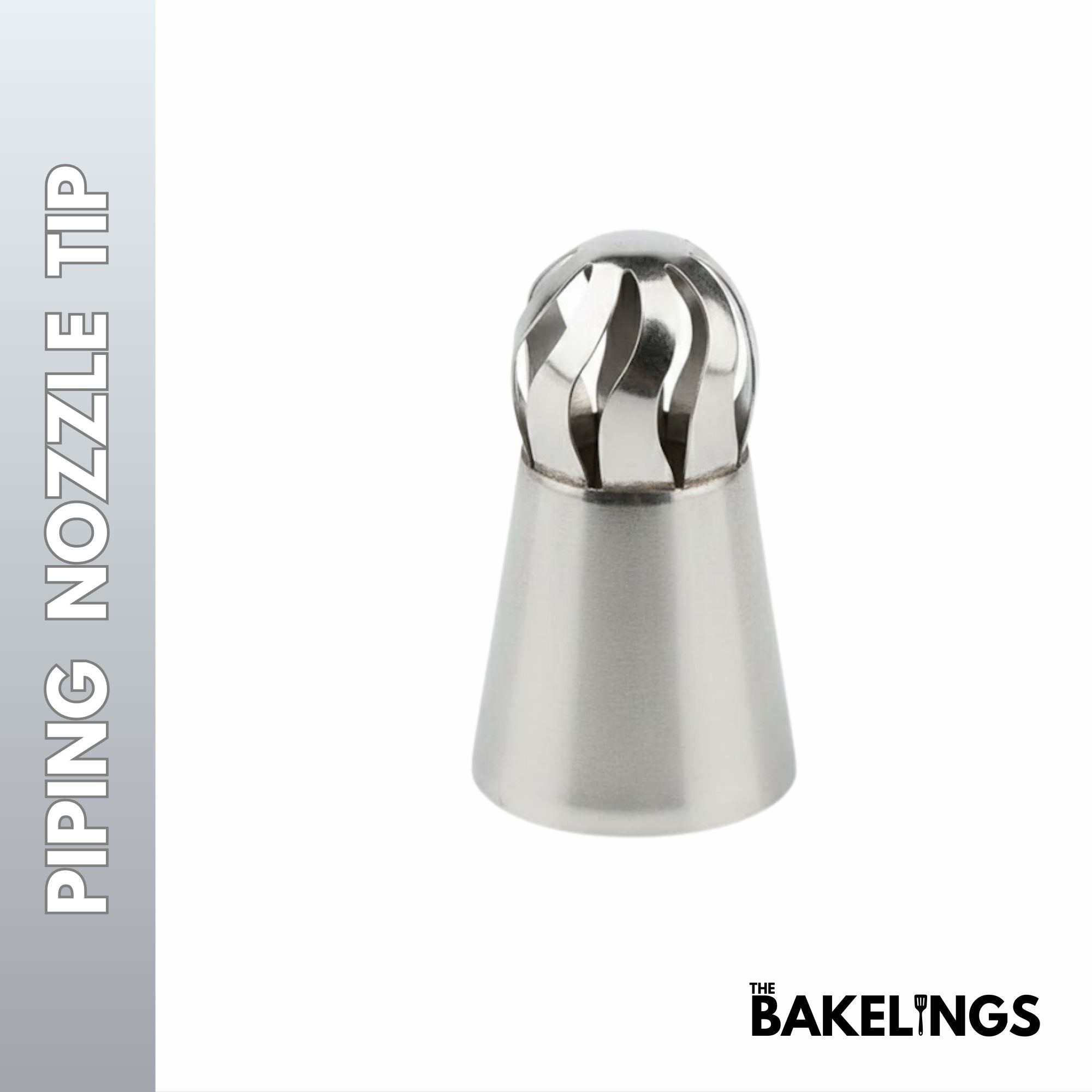 Stainless Steel Piping Nozzle Tip – Decorative Pattern Series | Model #212