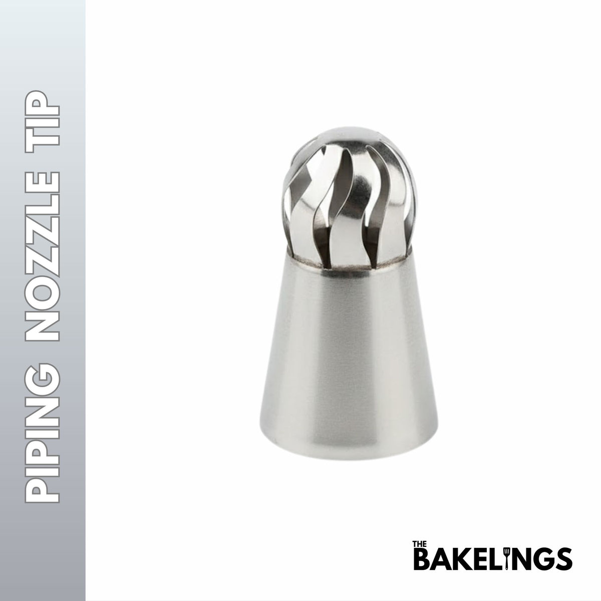 Stainless Steel Piping Nozzle Tip – Decorative Pattern Series | Model #212