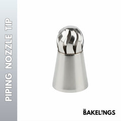 Stainless Steel Piping Nozzle Tip – Decorative Pattern Series | Model #212