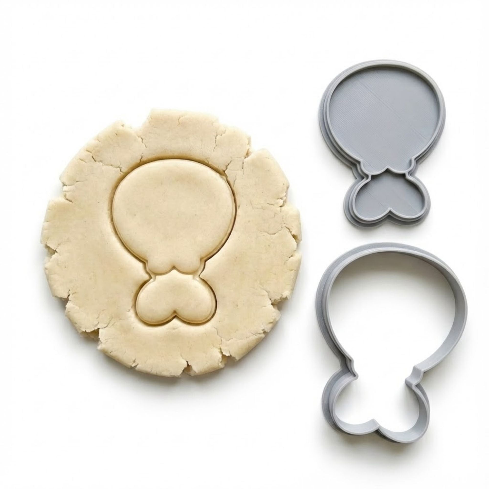 Crispy Turkey Leg Drumstick Cookie Cutter & Stamp Set | Food-Grade PLA