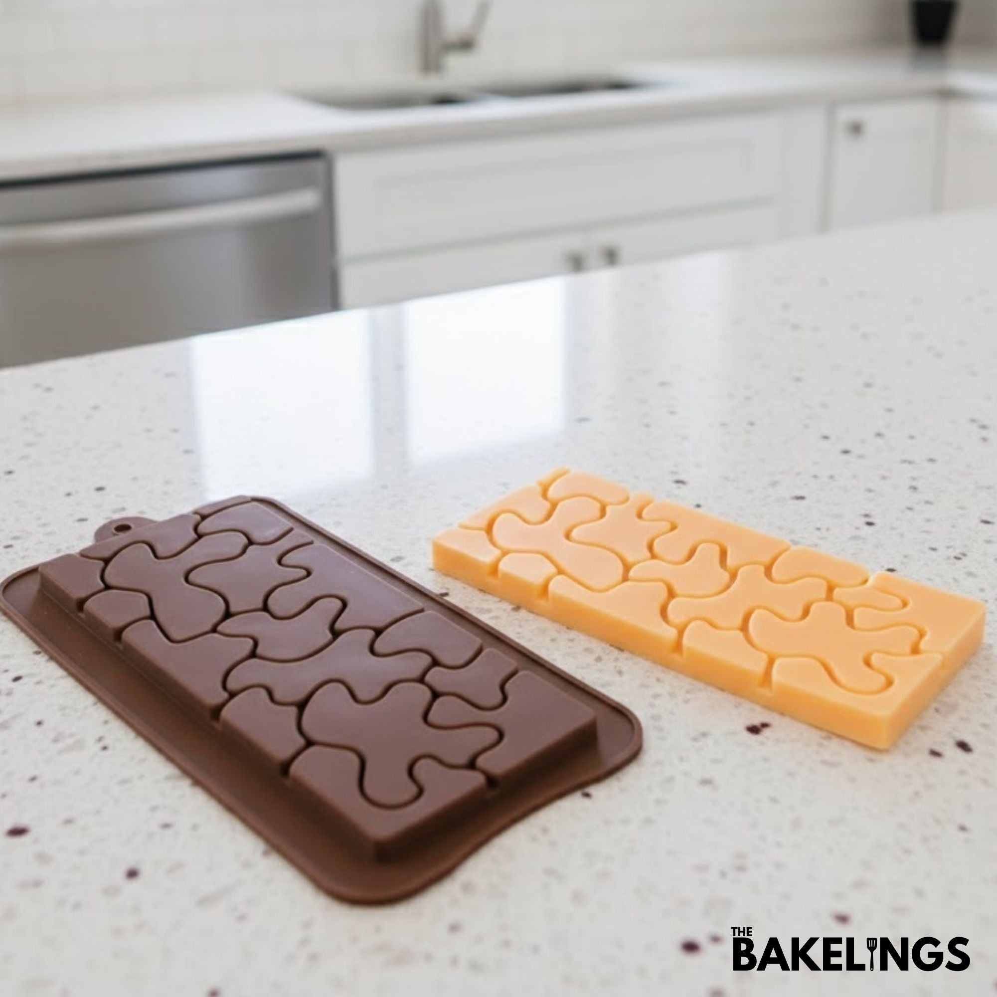 Puzzle Shape Silicone Chocolate Mold