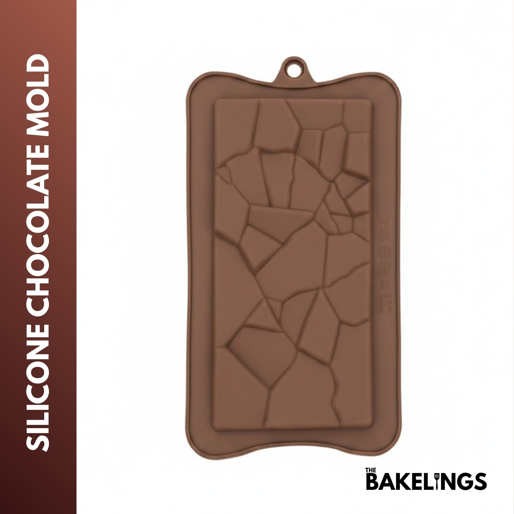 Cracked Chocolate Shape Silicone Chocolate Mold