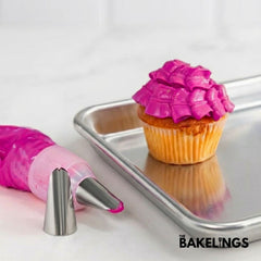 Stainless Steel Piping Nozzle Tip – Decorative Pattern Series | Model #240