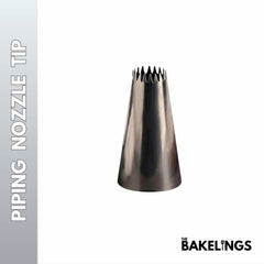 Stainless Steel Piping Nozzle Tip – Decorative Pattern Series | Model #241